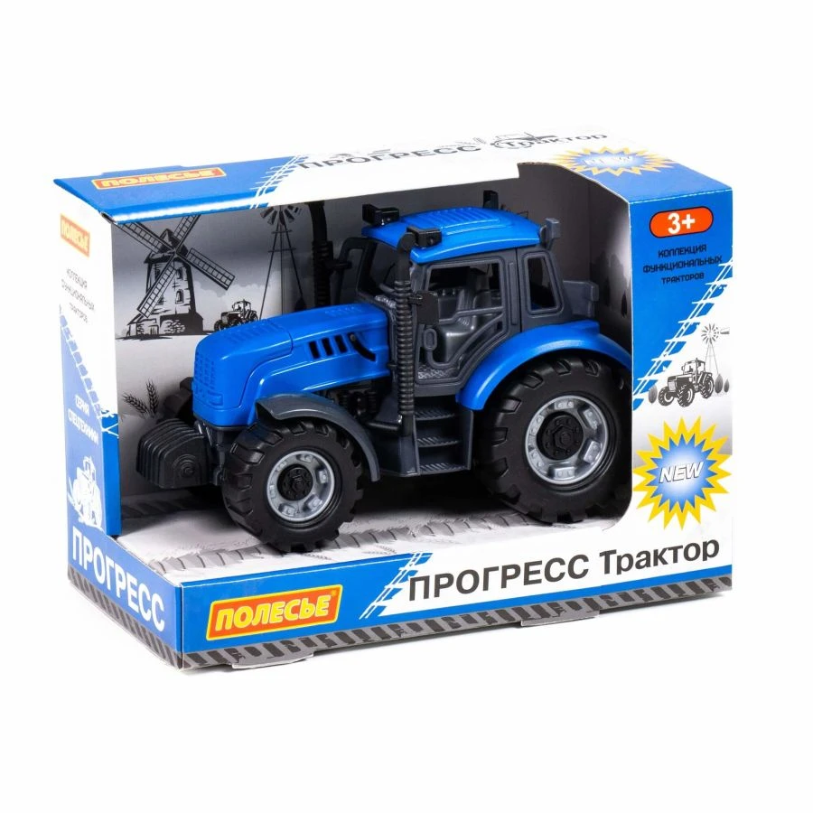 Inertial Toy Tractor for Kids with Detailed Design - Progress Model 91215