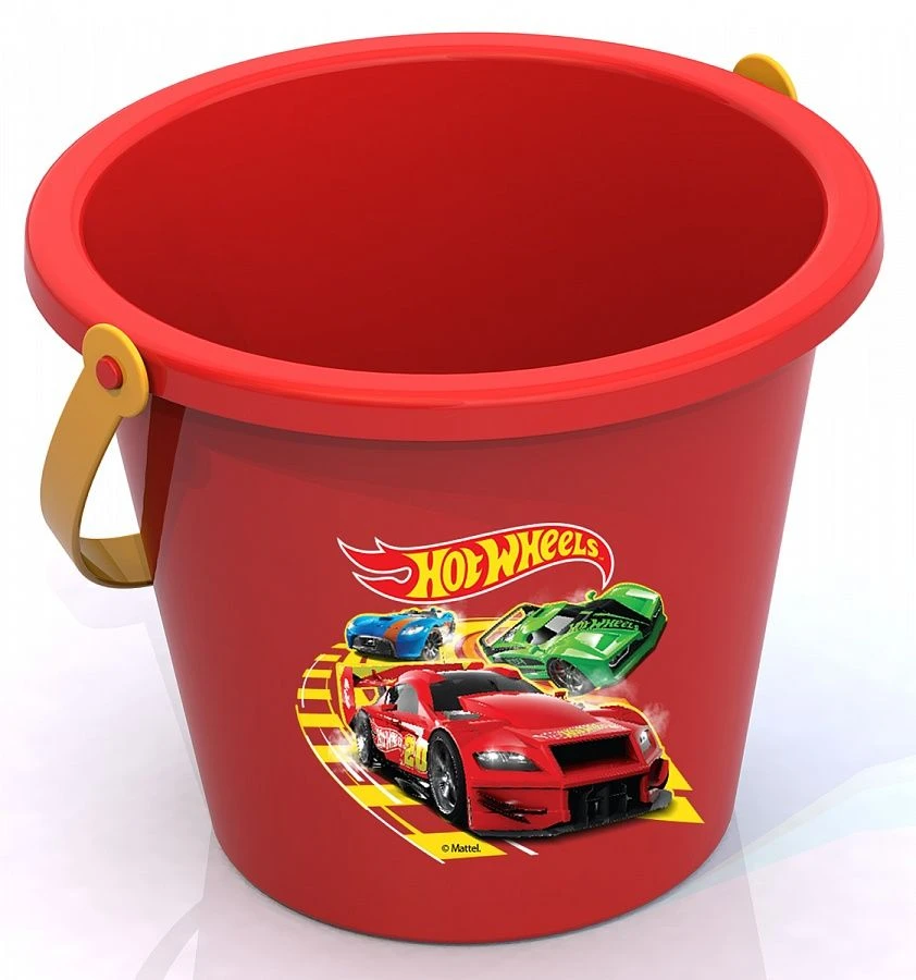 Small Bucket "Hot Wheels
