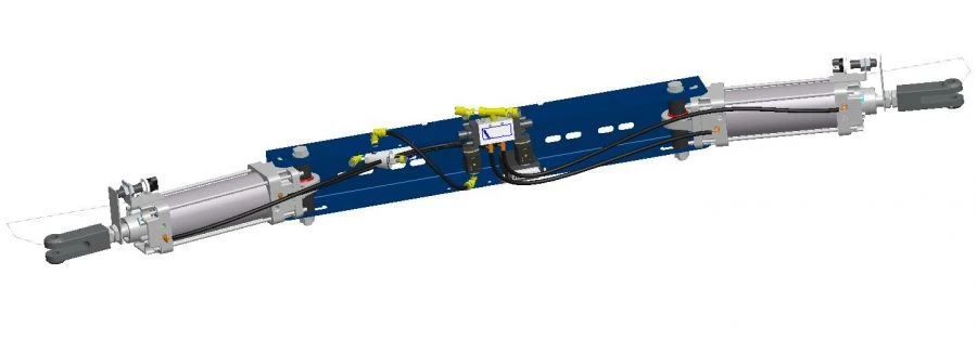 مشغل الأبواب الهوائية للمركبات 40N3R63/100T1B000