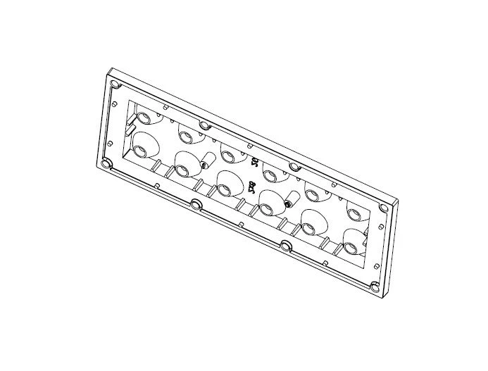 عدسة لإضاءة LED AMT-HB-173x70-5050(12)-20