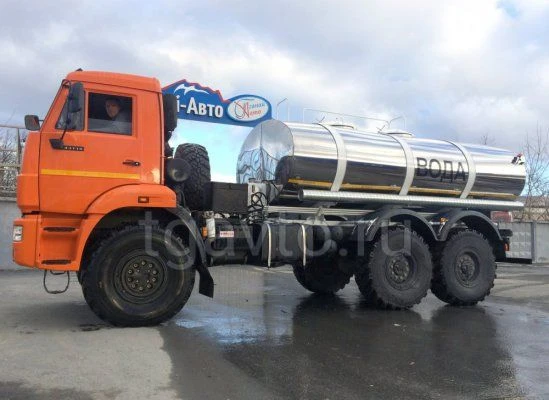 Milk Transportation Tank Truck Type 5675K Model 5675K2-40 on KAMAZ Chassis 65115-A5, 65115-50, 65115-RR, 65115-RS