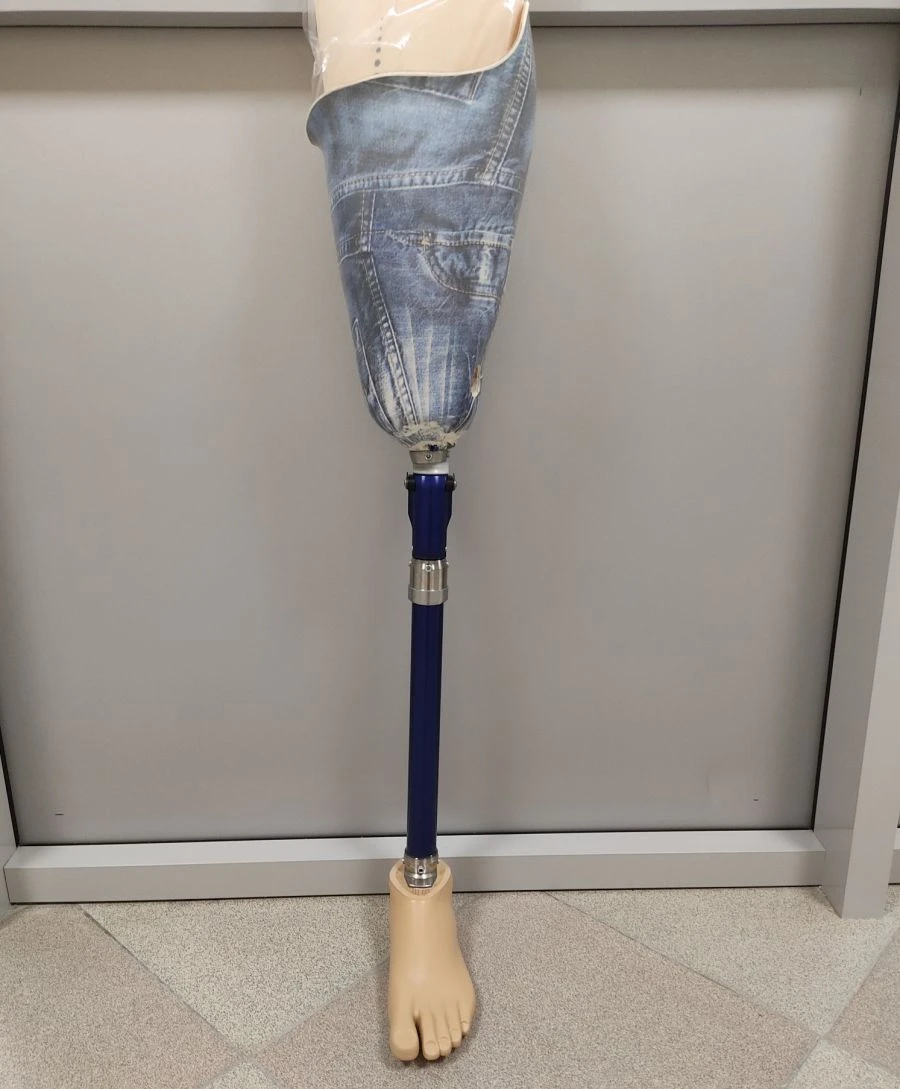 Bathing Prosthesis for Hip Amputation