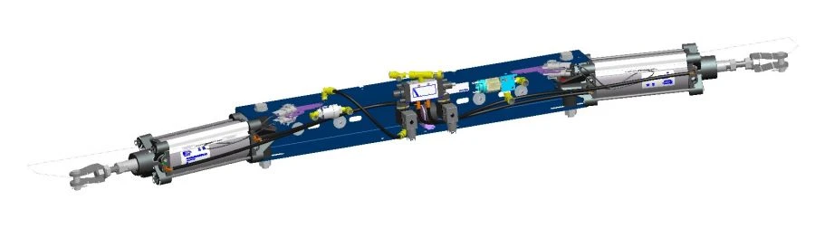 Pneumatic Door Actuator for Vehicles 40M3R63/106T1B003