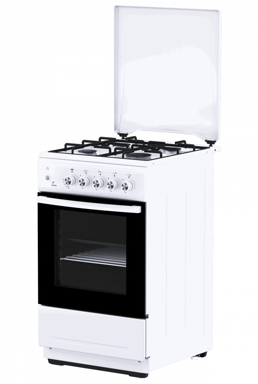 موقد غاز 4 شعلات مع تحكم في الفرن FLAMA N FG 24236