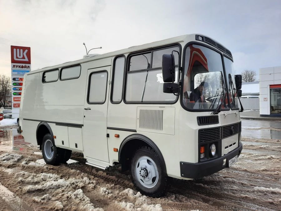 Mobile Sound Amplification Station Truck 120210-10 based on PAZ-3205
