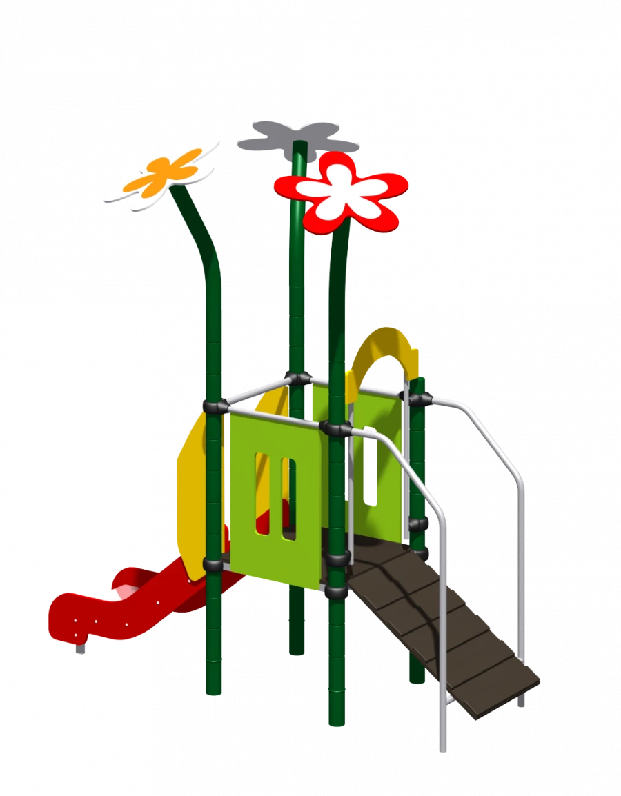 Children's Play Complex for Thematic Games Romana 104.13.01