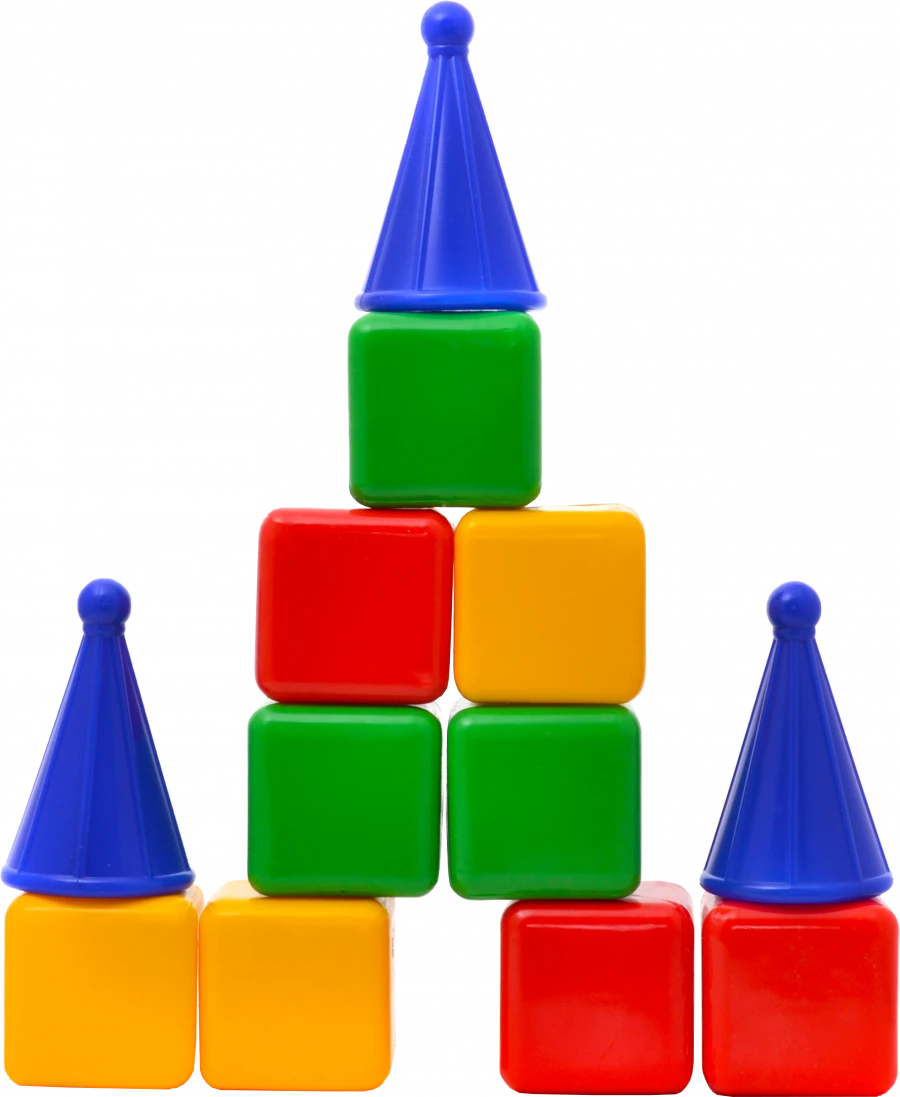 مجموعة مكعبات "برج" متوسطة 1/13