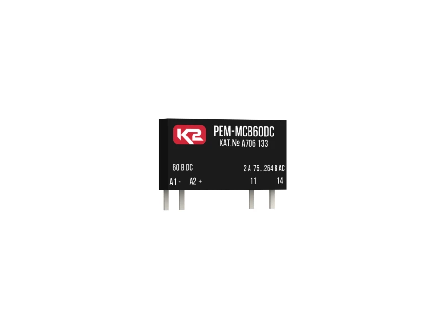 Miniature Solid State Relay REM-MSV60DC, Cat. No. A706 133