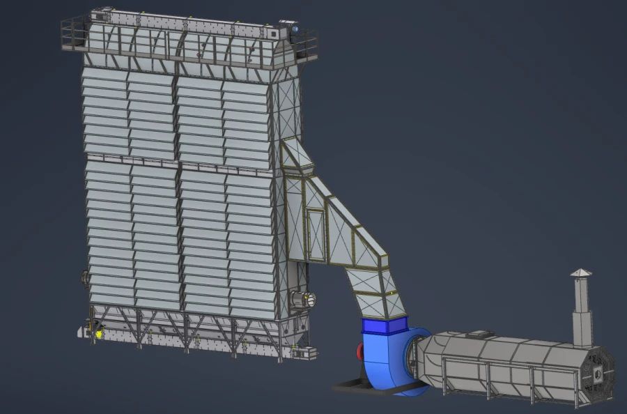 Efficient Column Grain Dryer ATM ZSK Series