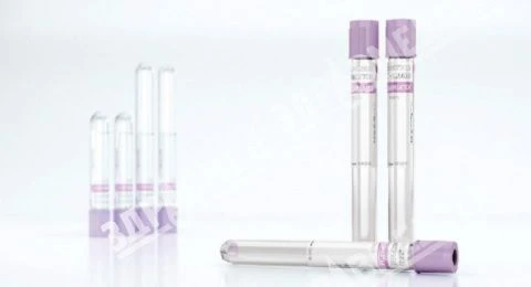 Vacuum Blood Collection Tube with K2EDTA Gel "ZDRAVMEDTECH" - 16x100mm