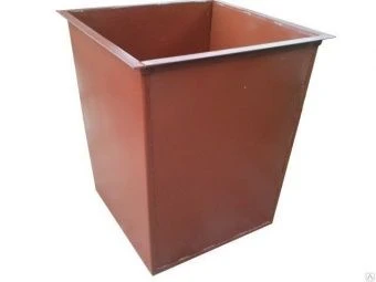 حاوية نفايات سعة 0.75 متر مكعب