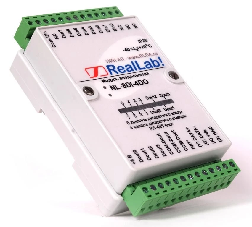 وحدة الإدخال/الإخراج الرقمية NL-8DI-4DO
