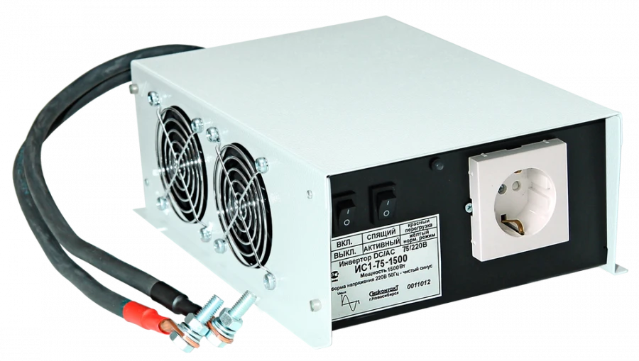 IS1-75-1500 DC/AC Inverter - 75V to 220V, 1500W Power Converter