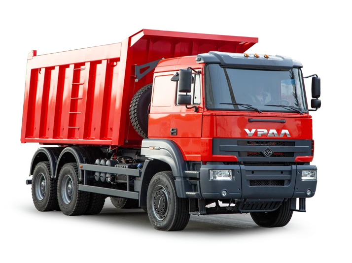 Rear Dump Truck Ural S355A0 with ZF 16S2225 Transmission