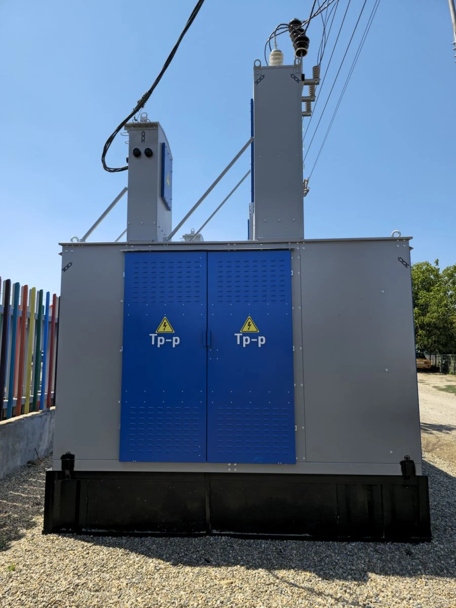 محطة تحويل كاملة بدون محول 2KTPP-VV-400/10/0.4-U1