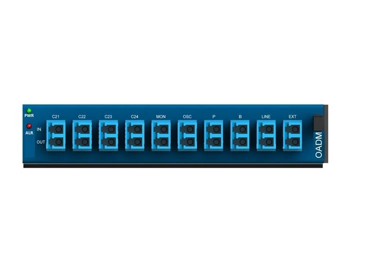 Multiplexer بصري للإدخال/الإخراج للاتصالات OADM-4V/4-100