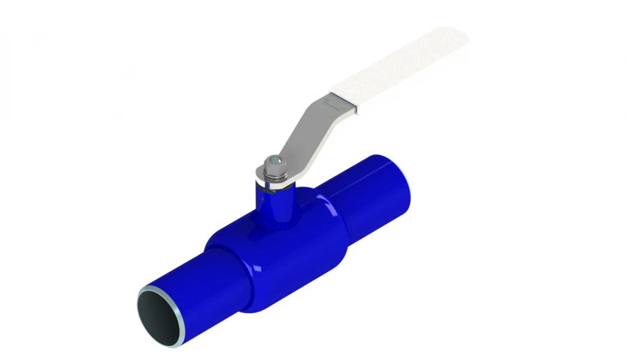 Standard Full-Welded Ball Valve for Welding DN50, 40 atm KSHC50.00.00