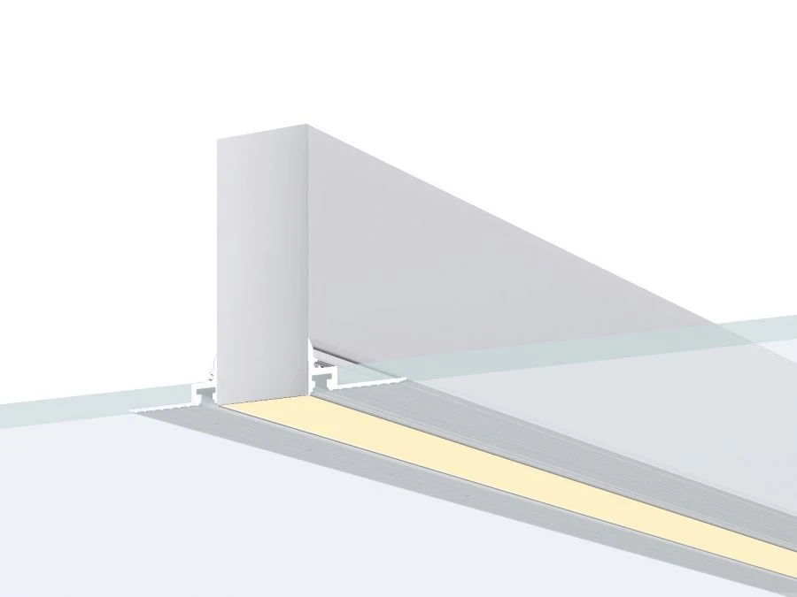 ضوء LED مدمج بدون إطار Z1 Lighting Simple Line