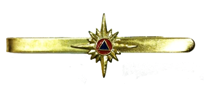 Tie Clip with MChS Russia Emblem
