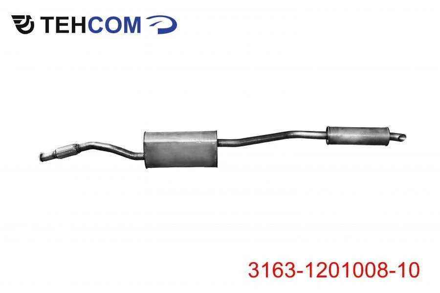 كاتم الصوت مع الرنّات لزيم زام 409051.10 - موديل 3163-1201008-10