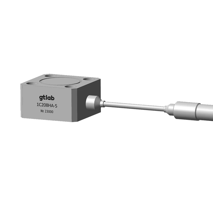 مقياس تسارع صناعي 1C208HA-5 للظروف القاسية