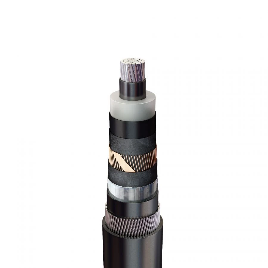 A2X Aluminum Power Cable with XLPE Insulation, Single-Core, Armored