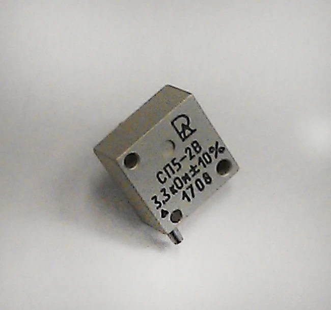 مقاوم قابل للتعديل SP5-2V-1 220 أوم ±10%