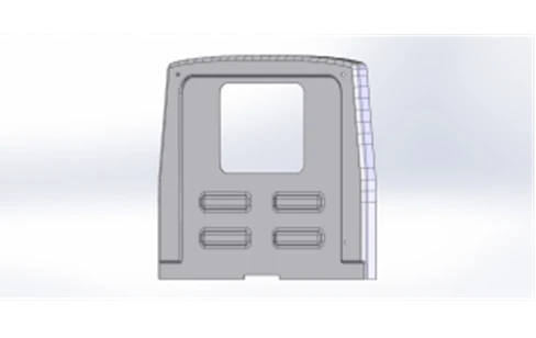 Complete Front Panel Assembly AP 4208-5303106