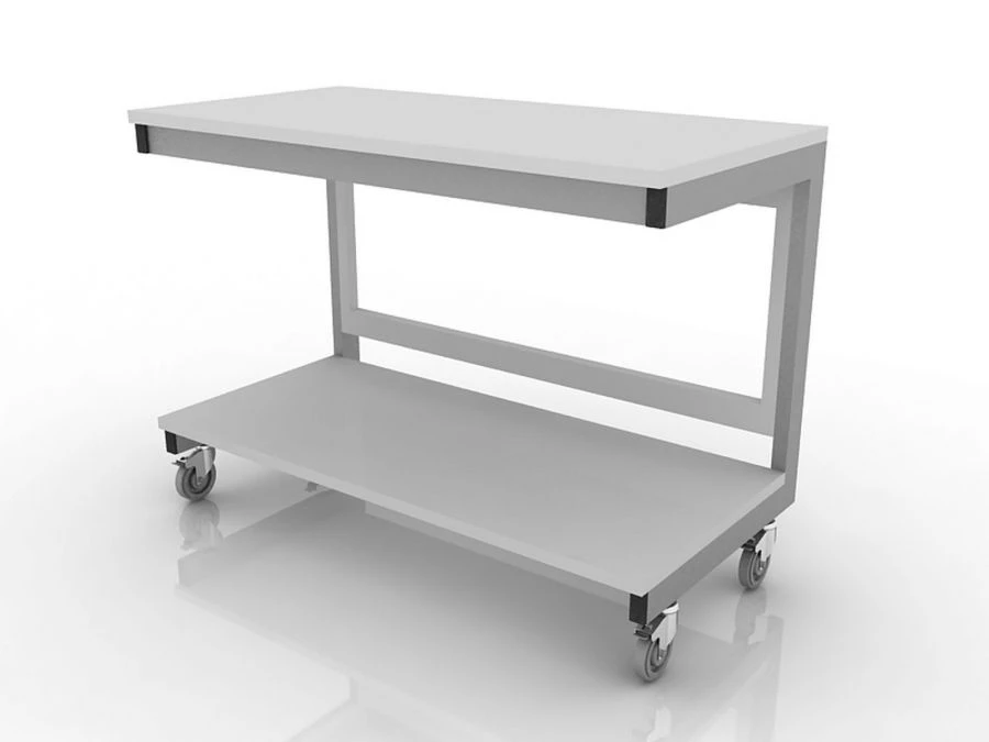 Laboratory Table for Medical Equipment, Model 201 – 002-2-800, 800x600x800 mm