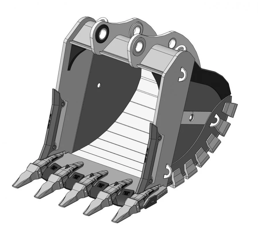 دلو الصخور الثقيل RDX-83.20-DA1