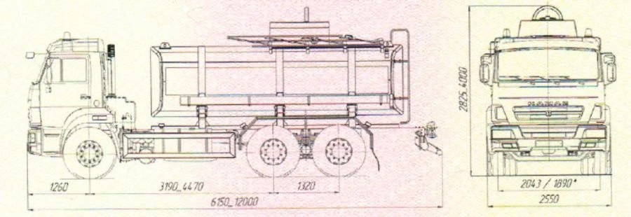 Oil Tanker for Transporting Light Oil Products - UST 54533U Series