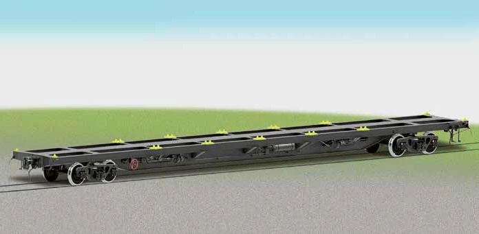 Heavy-Duty Container Transport Platform for Large Containers | Model 13-2162-01