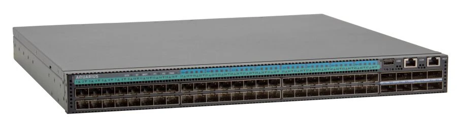 مفتاح L3 المدارة Aquarius AQ-N6000-48Y8C مع 48 منفذ بسرعة 25 جيجابت/ثانية و8 منافذ بسرعة 100 جيجابت/ثانية