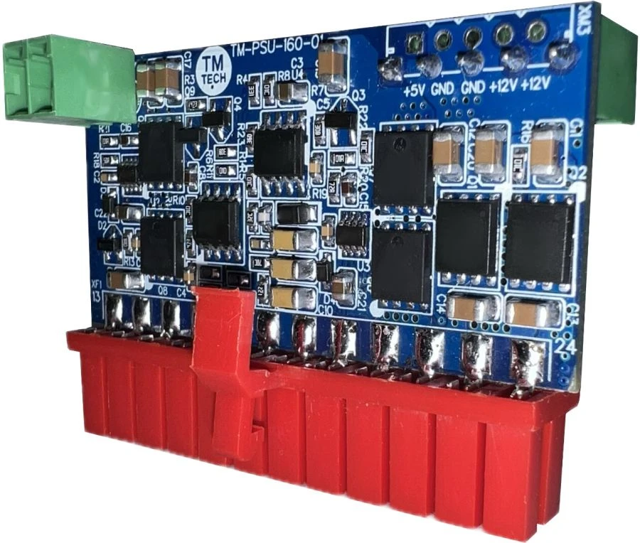 وحدة التغذية الصغيرة TM-PSU-160-03 للوحة الأم ITX/ATX
