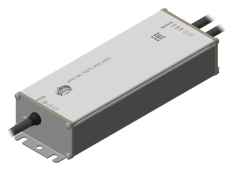 مصدر الطاقة أرجوس IPS160-700TU IP67