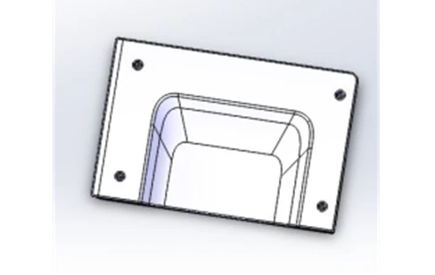 Polyester Fiberglass Lower Hatch Cover 5299-401P-5602021-10