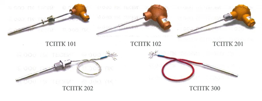 مجموعات مقياس حرارة المقاومة البلاتينية TSPTK-202
