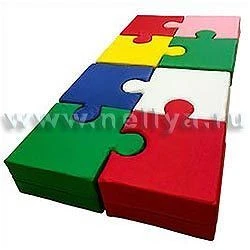 Nellya Puzzles - Set of 6, 40x50x20 cm, Vinyl Leather Foam