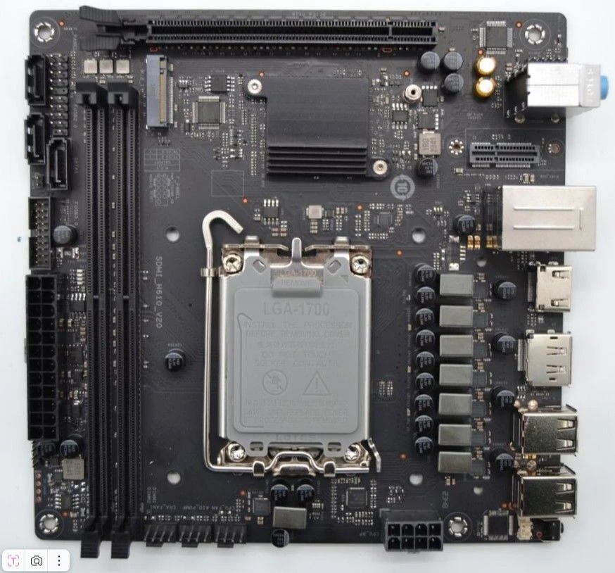 لوحة أم Mini-ITX لمعالجات Intel SDMI_H610_V20R