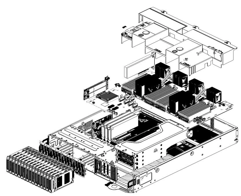 خادم Centrum SDS01NV2 عالي الأداء