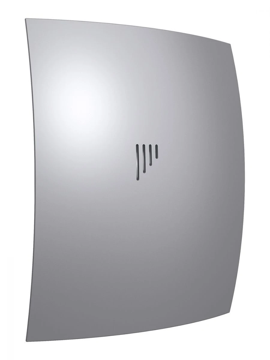 BREEZE 4C Gray Metal Exhaust Fan with Backdraft Damper