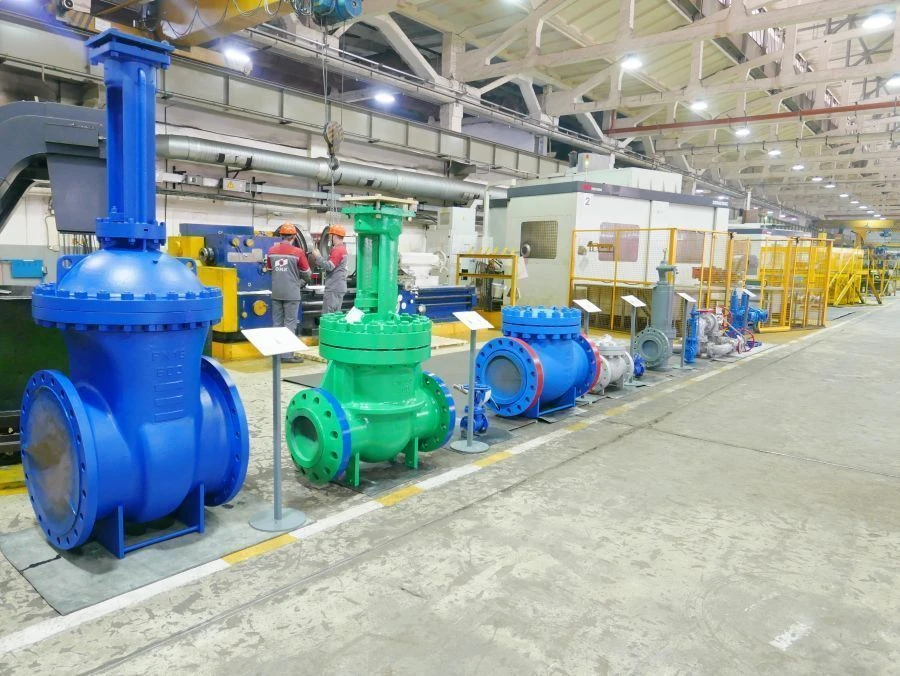 صمامات بوابة مثلثة زك DN 50-250 PN 1.6-16.0 ميجا باسكال