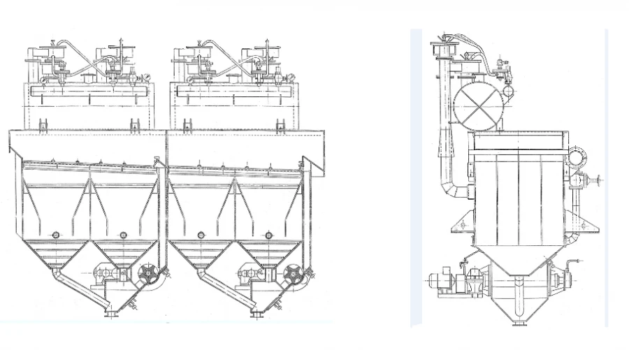 Non-Piston Separation Machine for Enrichment of Coal and Ores MO105AM