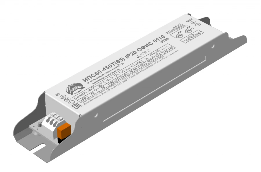 مصدر طاقة LED IPS60-450T(85) IP20 مكتب 0110