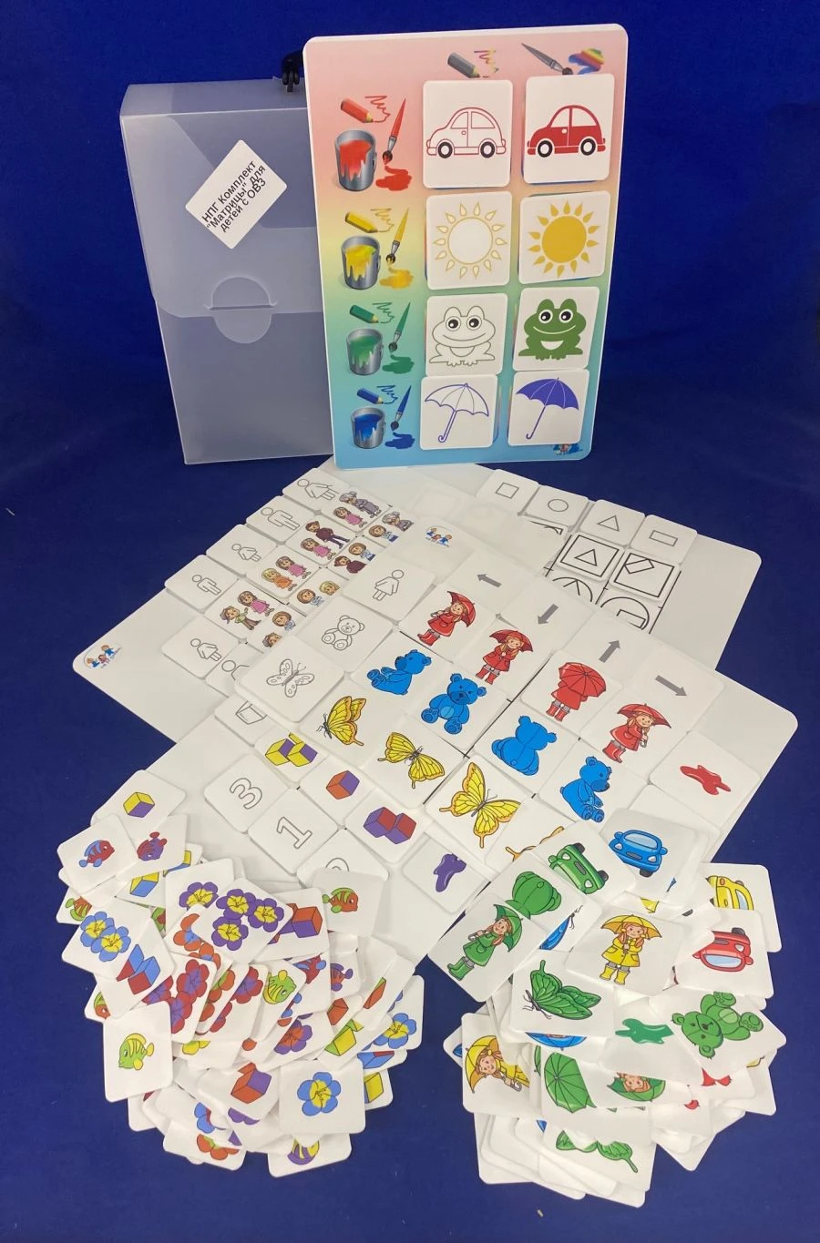 Matrix Game for Cognitive Development in Children