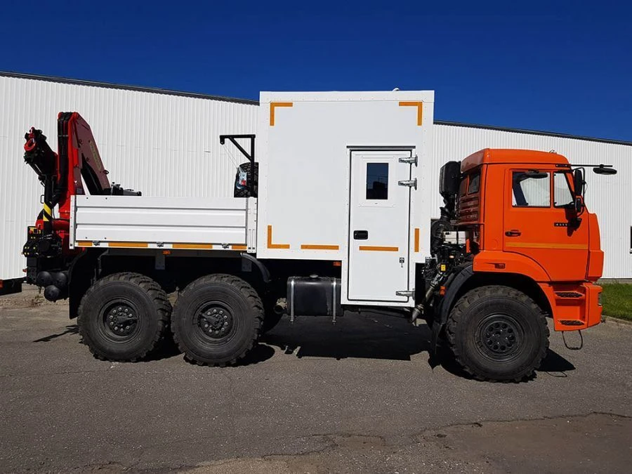 Mobile Workshop and Auto Laboratory 67068E on Kamaz Chassis