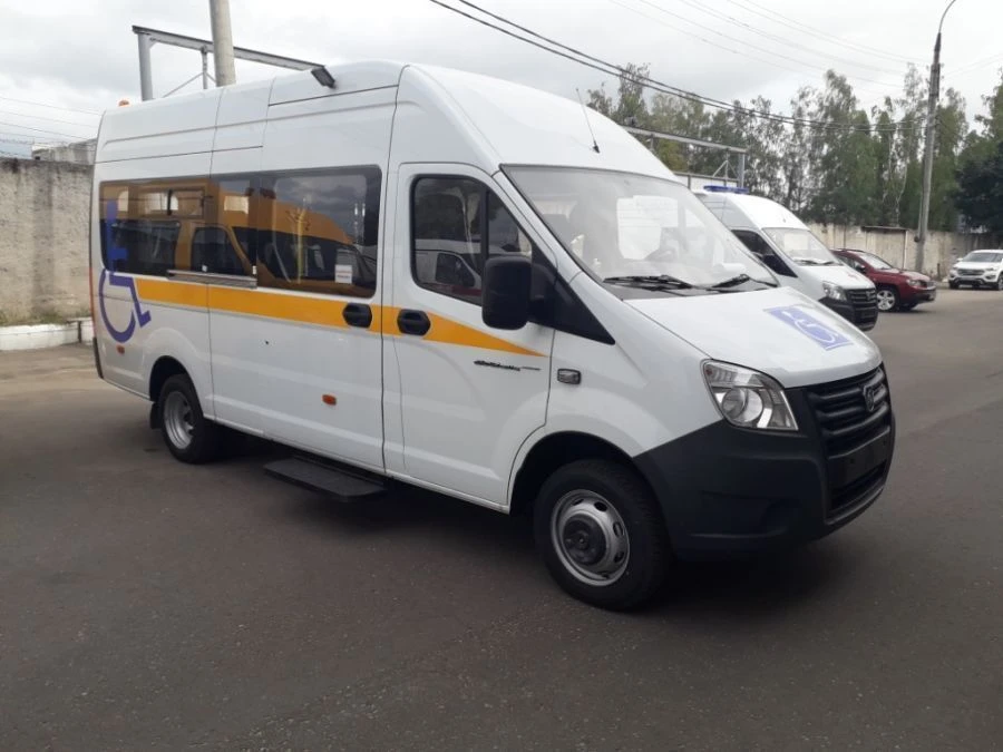 Wheelchair Accessible Bus IAC-1767M3 on GAZelle NEXT Chassis