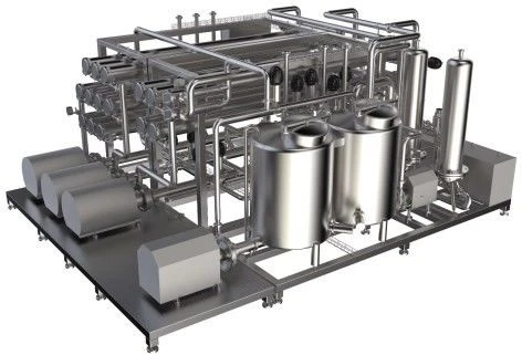 Ultrafiltration Unit for Concentrating Whey Protein