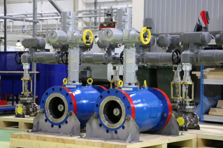 Axial Flow Control Valves according to OTT-75.180.00-KTN-179-16