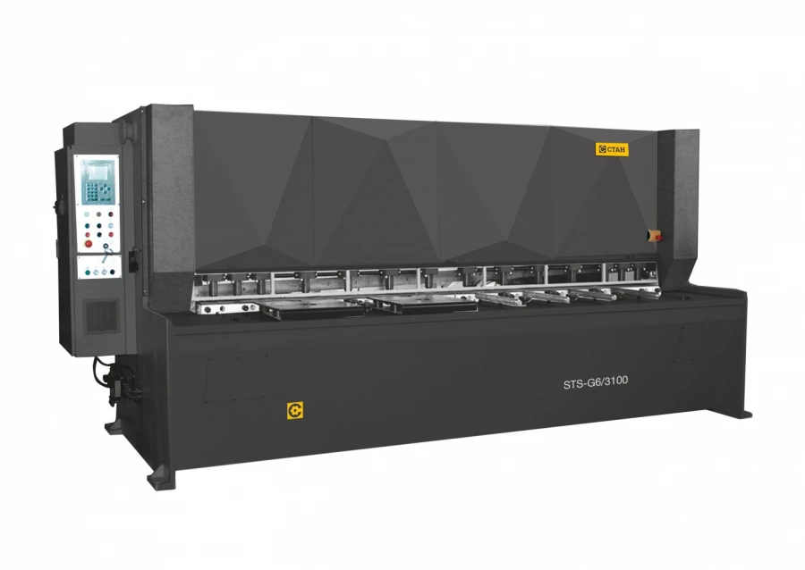 مقصات جيلوتين CNC لقص المعادن STS G 6/1000
